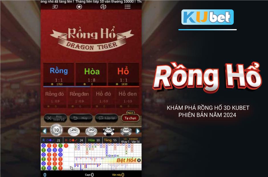 Rồng hổ 3d kubet phiên bản năm 2024