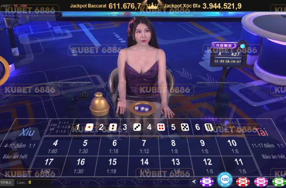 Trò chơi được nhà cái Kubet cung cấp