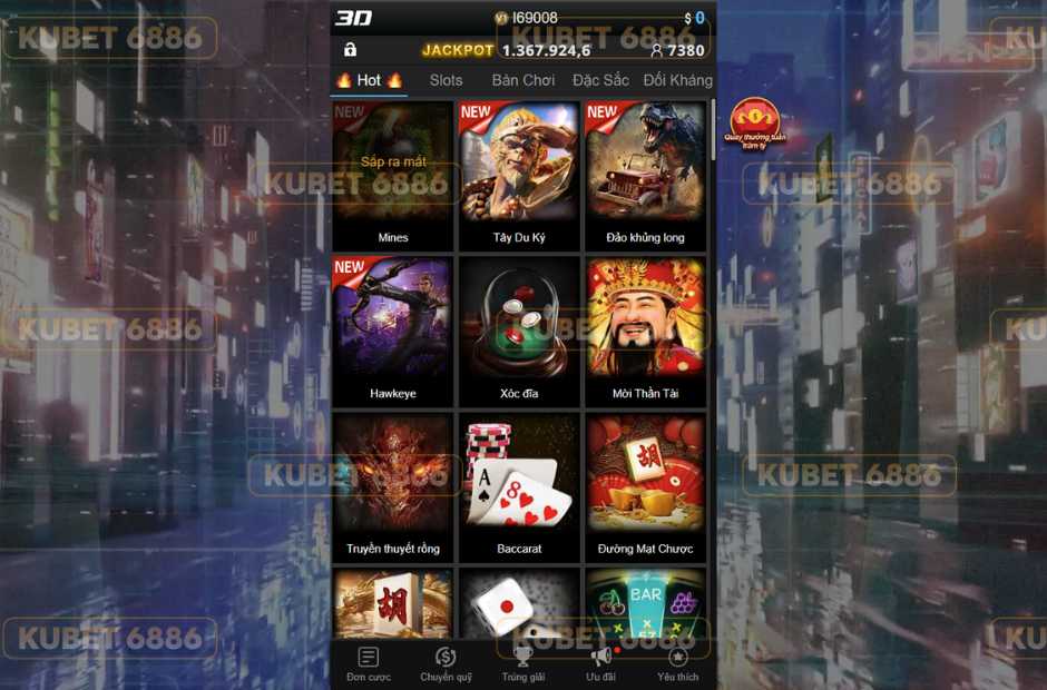 Đa dạng thể loại game tại nhà cái online